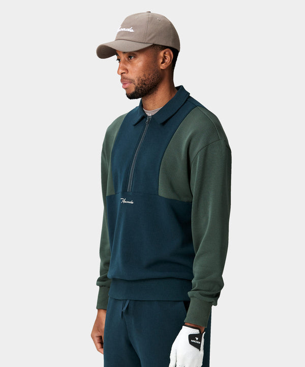 Tech Range Zip Sweater - Green