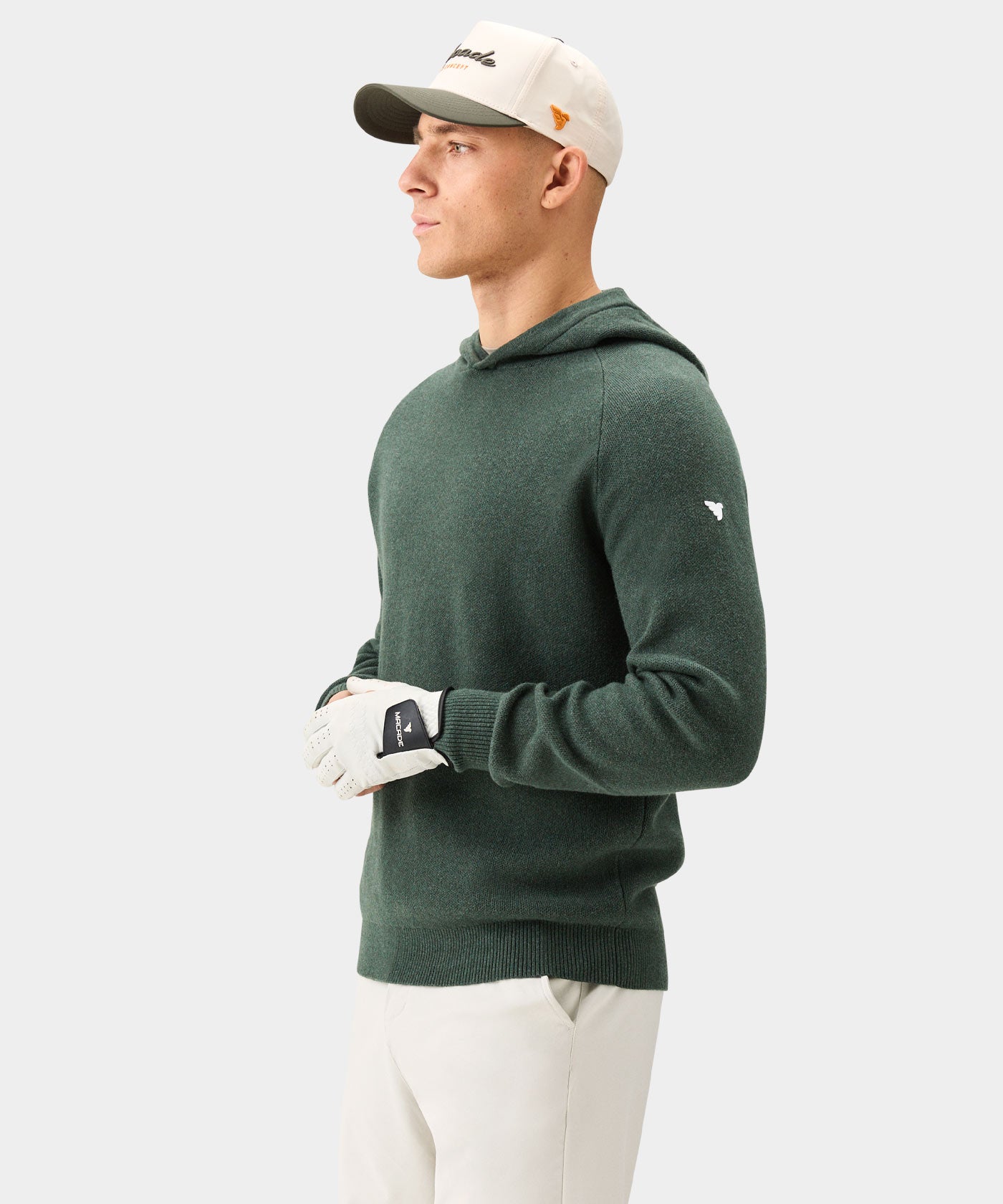 Pine Green Tech Knit Hoodie