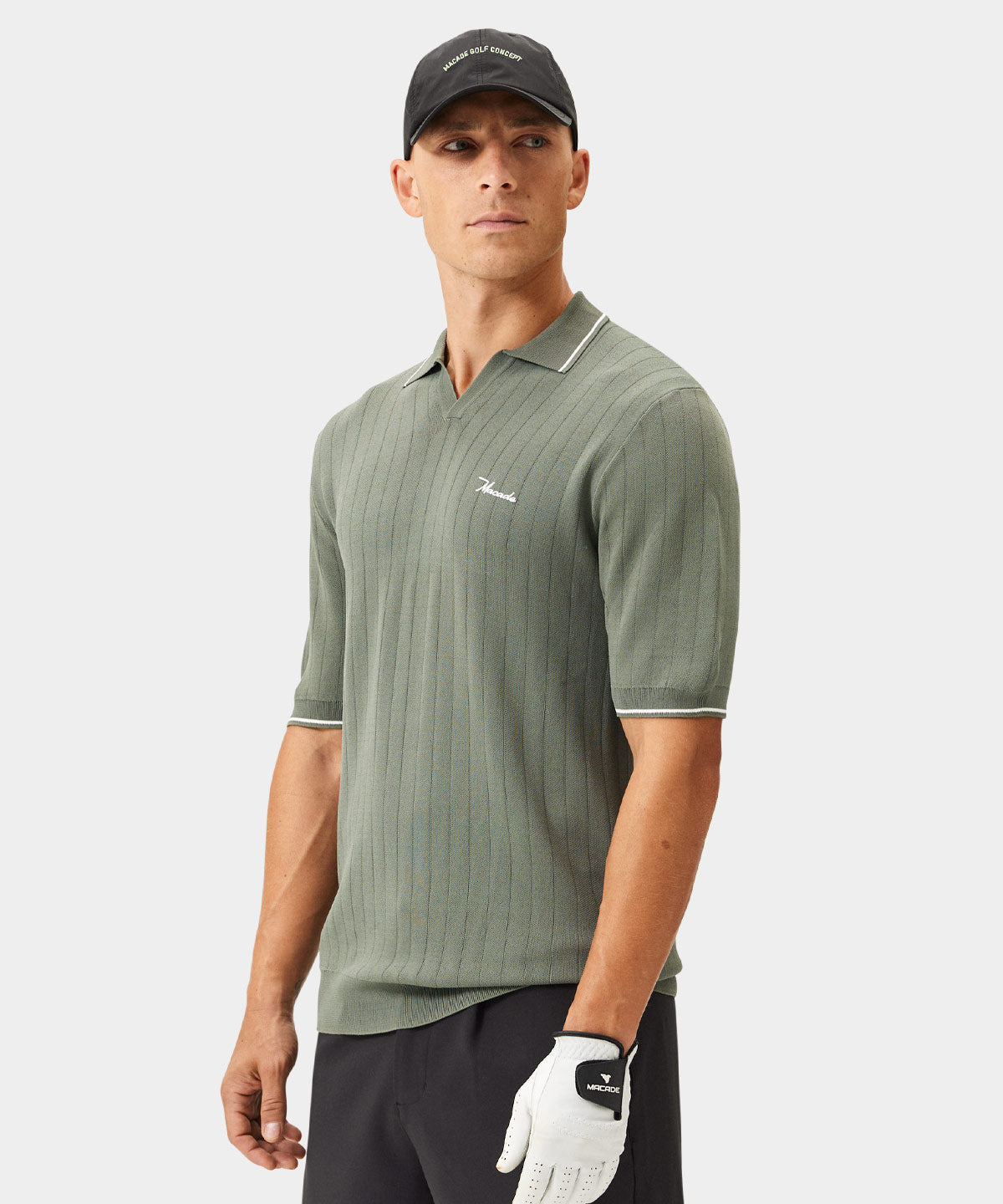 Sage Range Knit Shirt Macade Golf