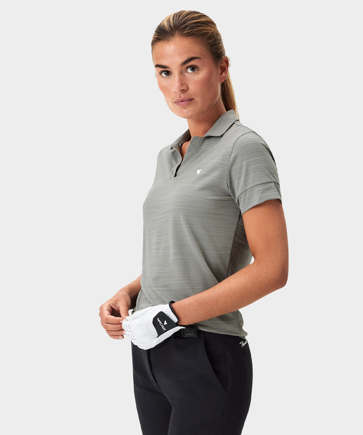 Paige Sage Green Shirt Macade Golf