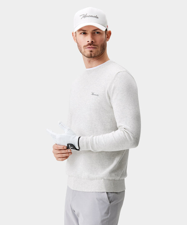 Tour Crewneck - Grey Melange