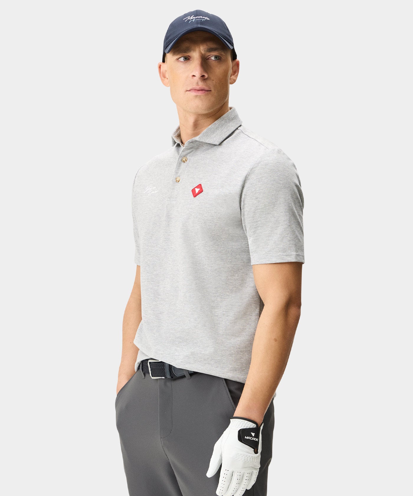 Grey TR Crossover Shirt