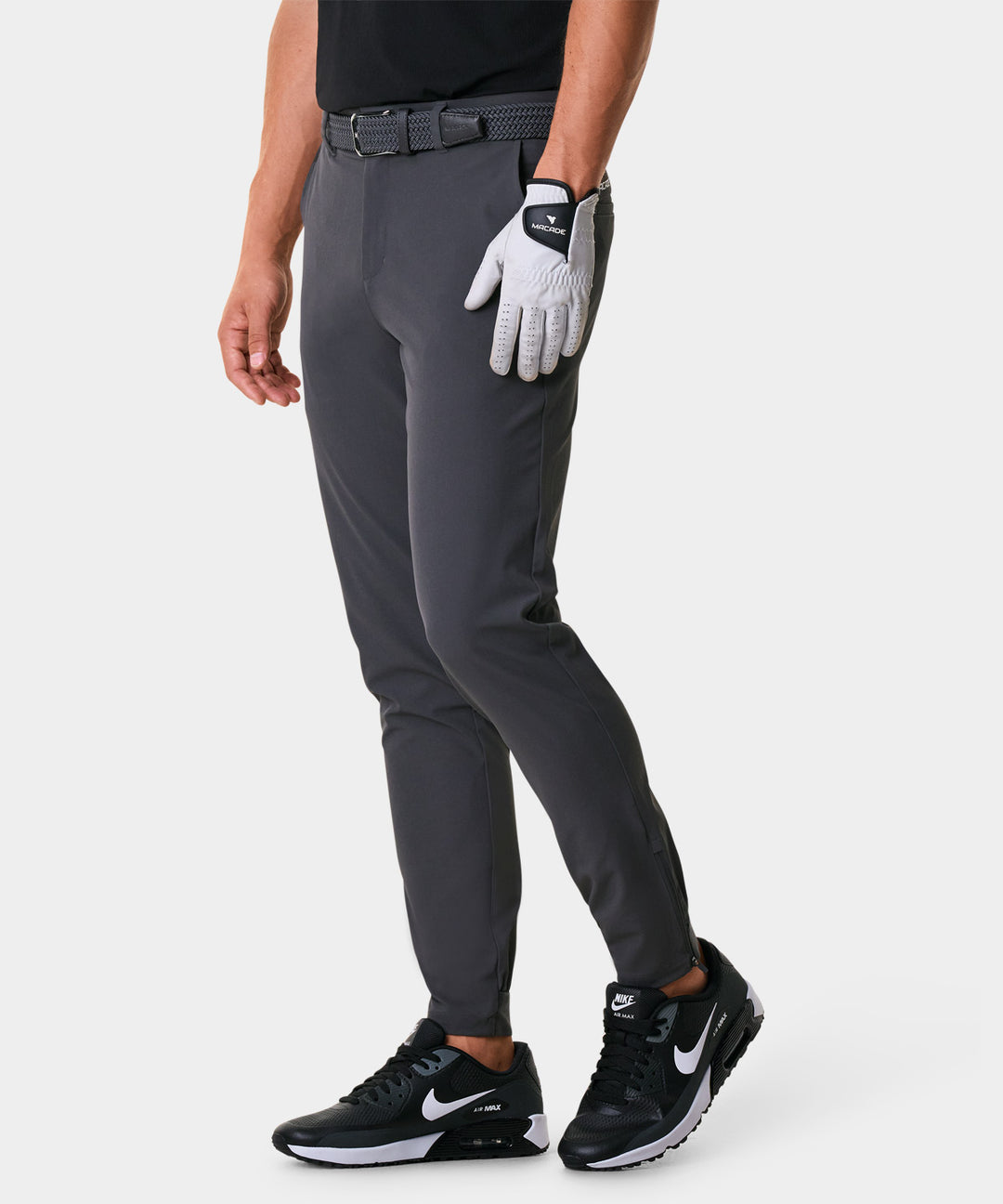 Dark Grey Four-Way Stretch Jogger Macade Golf