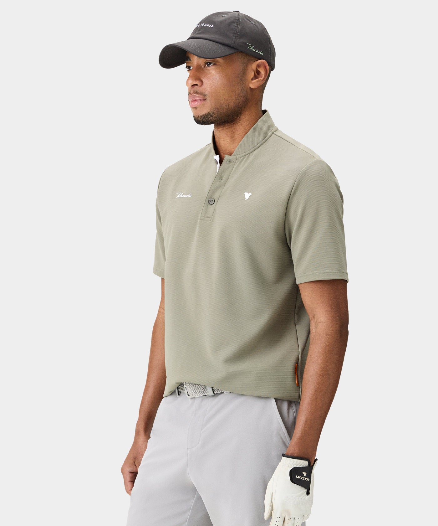 Heath Jade Green Bomber Shirt