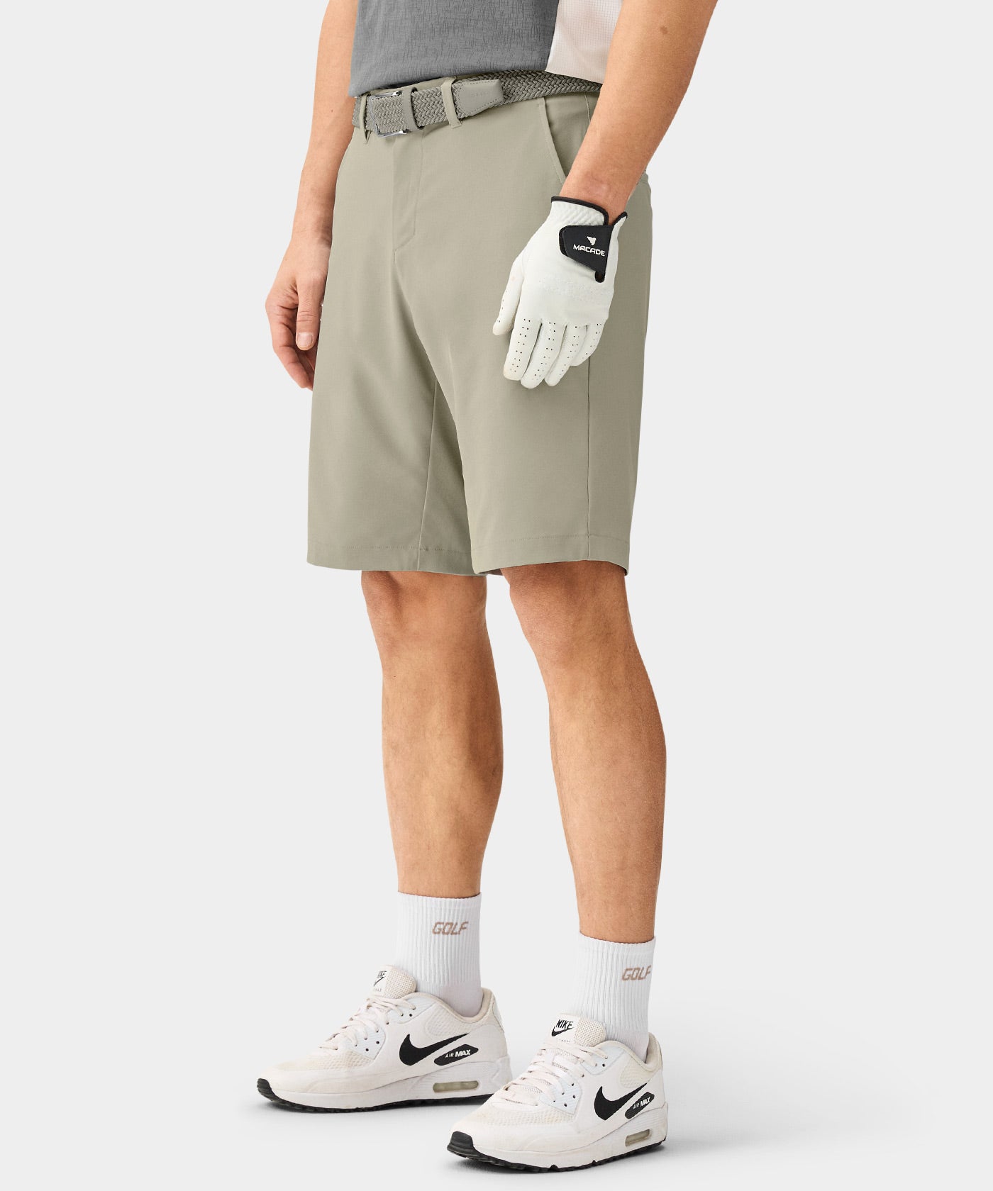 Jade Green Four-Way Stretch Shorts