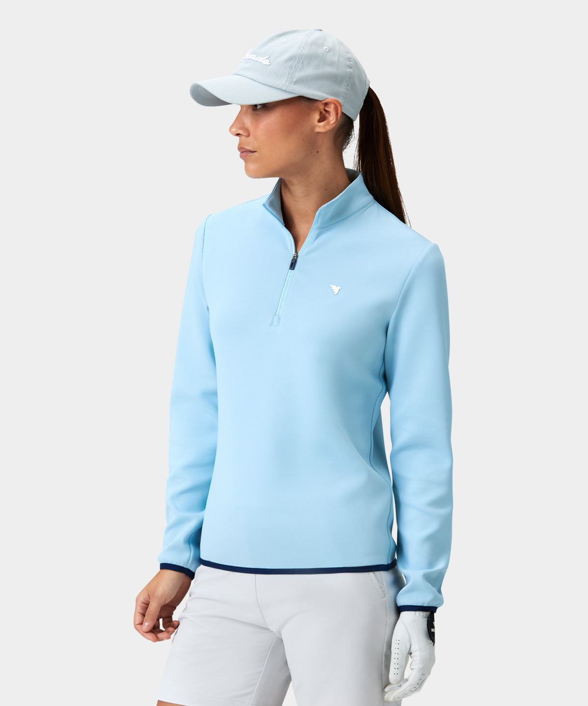 Light Blue Therma Quarter Zip