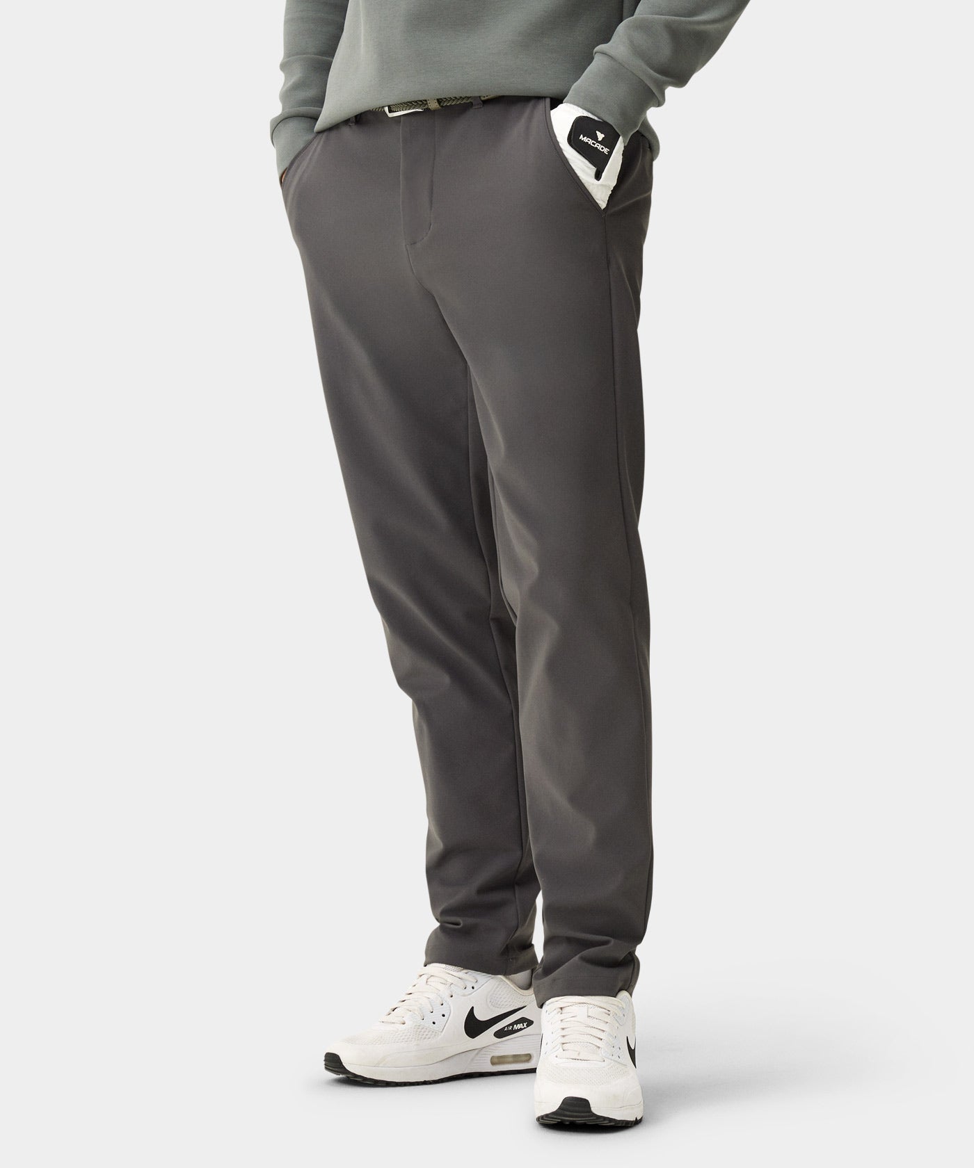 Links Dark Gray Tech Trouser