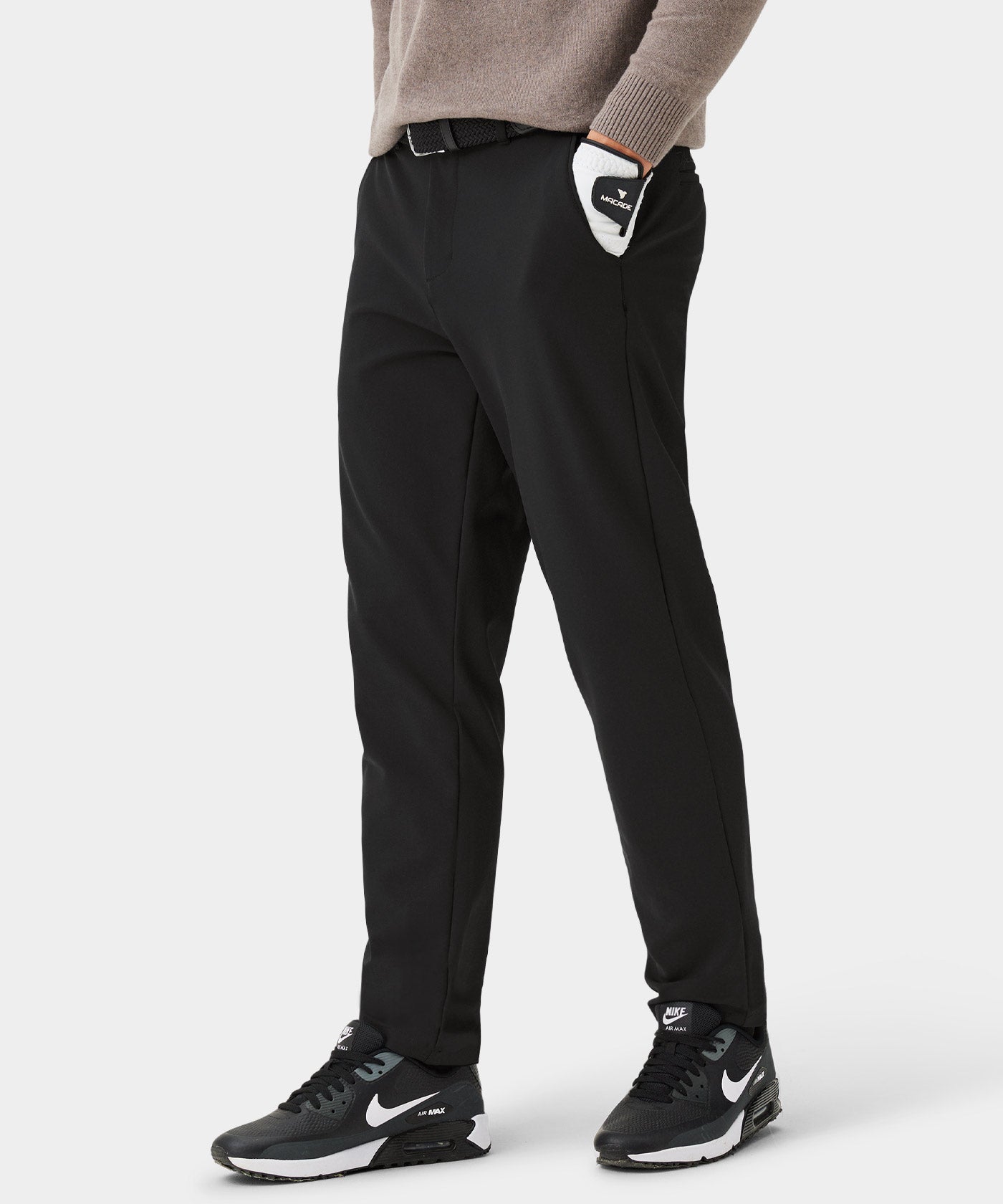 Links Ash Black Tech Trouser