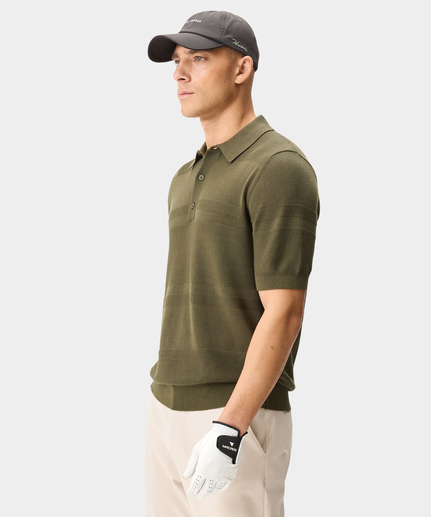 Walker Olive Prime Knit Shirt