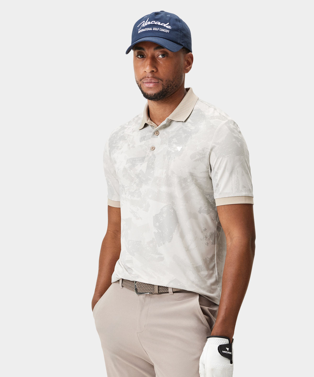 Core Sand Camo Shirt Macade Golf