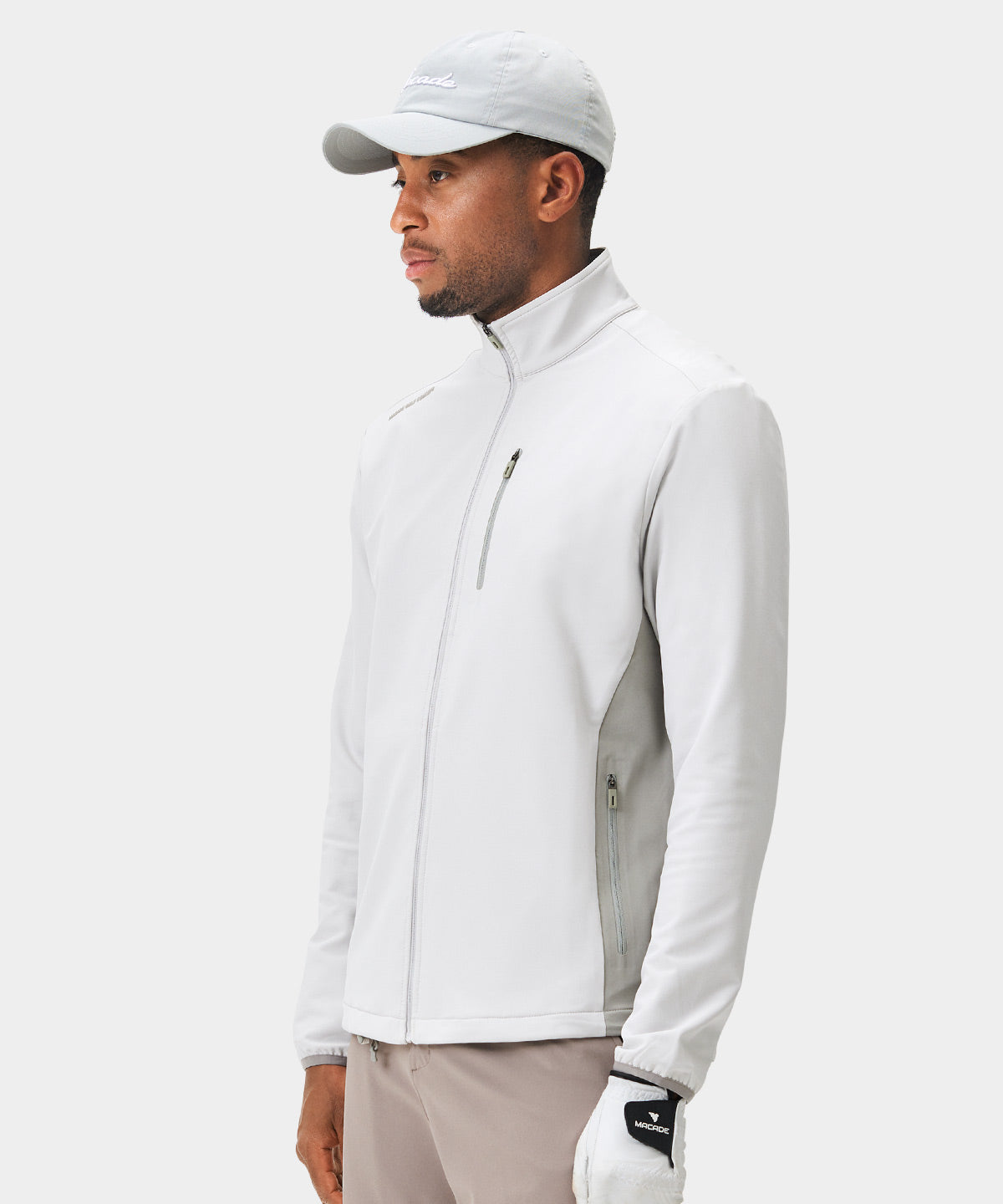 Storm Off-White Wind Jacket Macade Golf