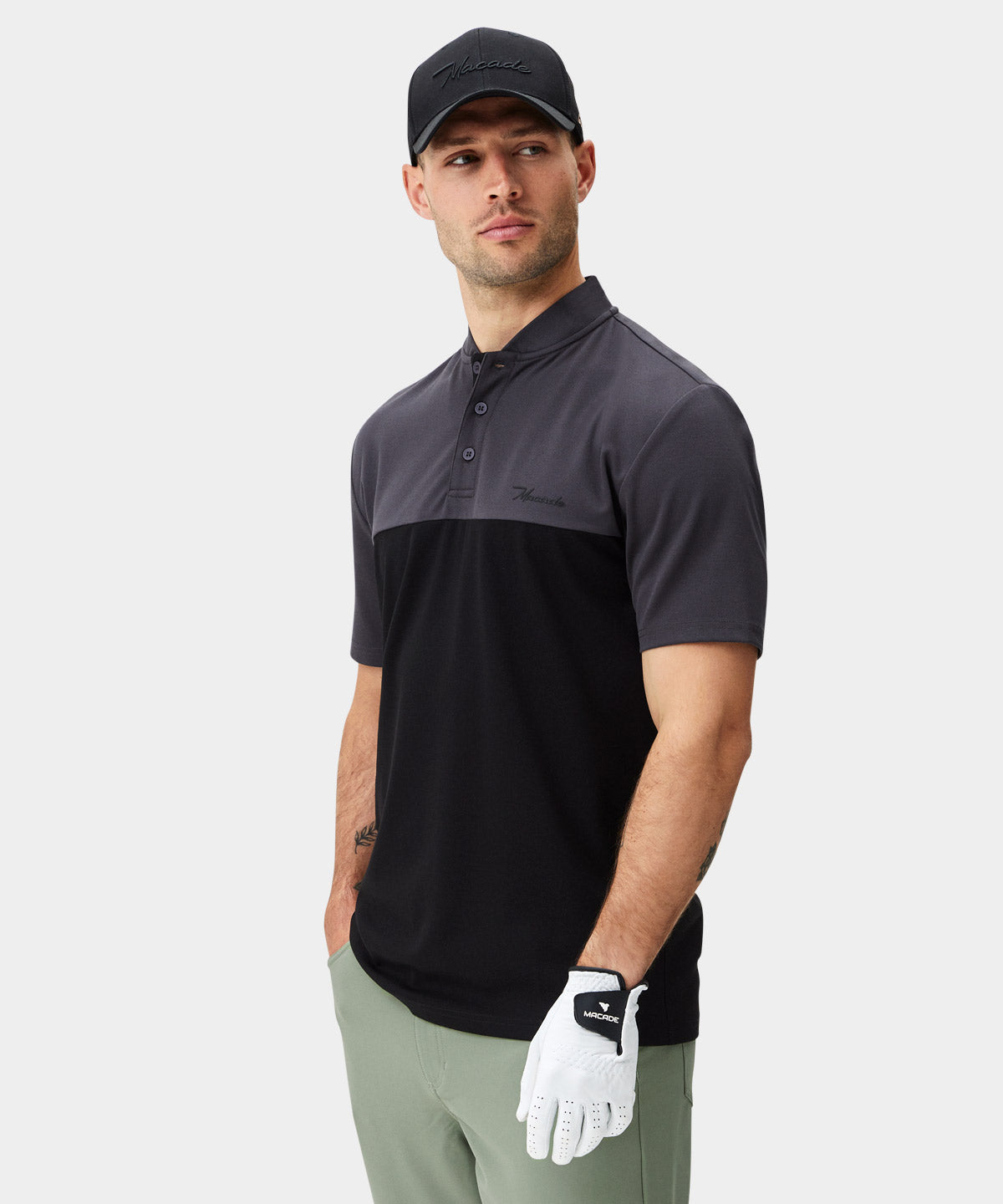 Nash Jade Bomber Shirt Macade Golf