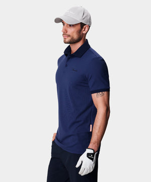 Jeston Dark Blue Polo Shirt Macade Golf