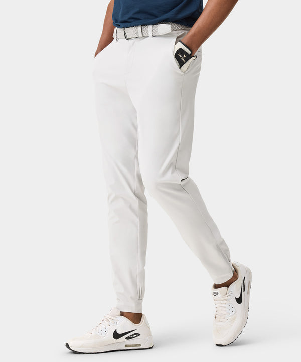Four-Way Stretch Joggers - Off-White