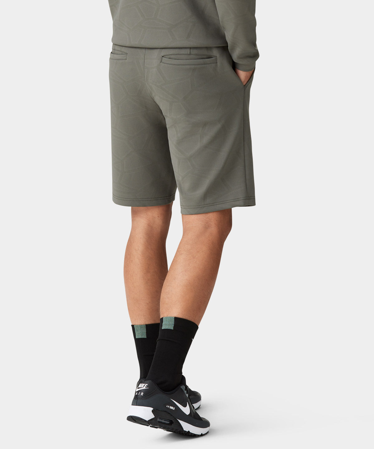 Olive Crossover Tech Shorts - Macade Golf