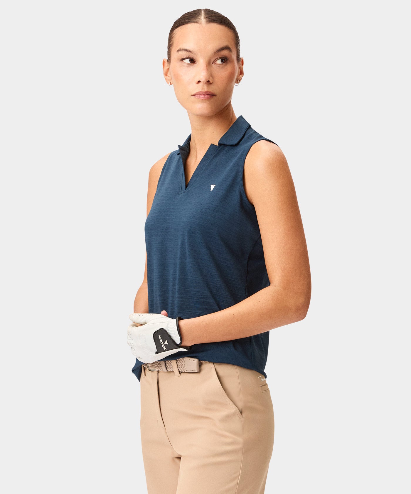 Paige Steel Blue Sleeveless Shirt