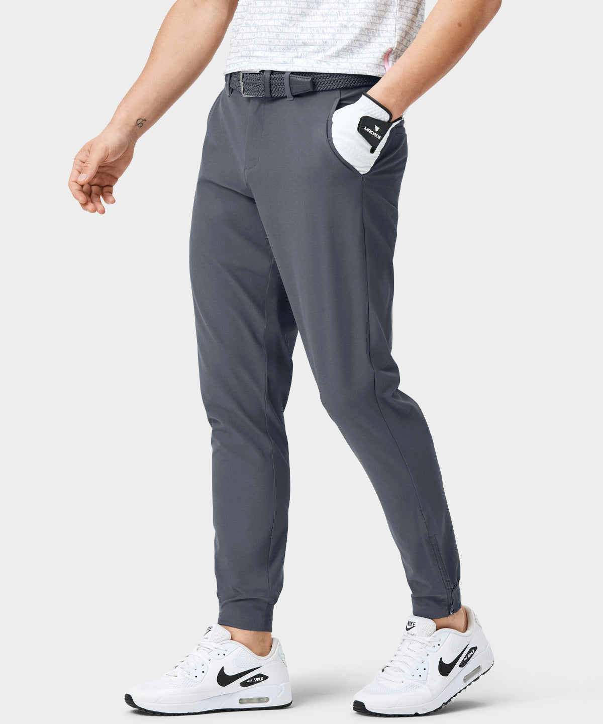 Stone Blue Four-way stretch Jogger