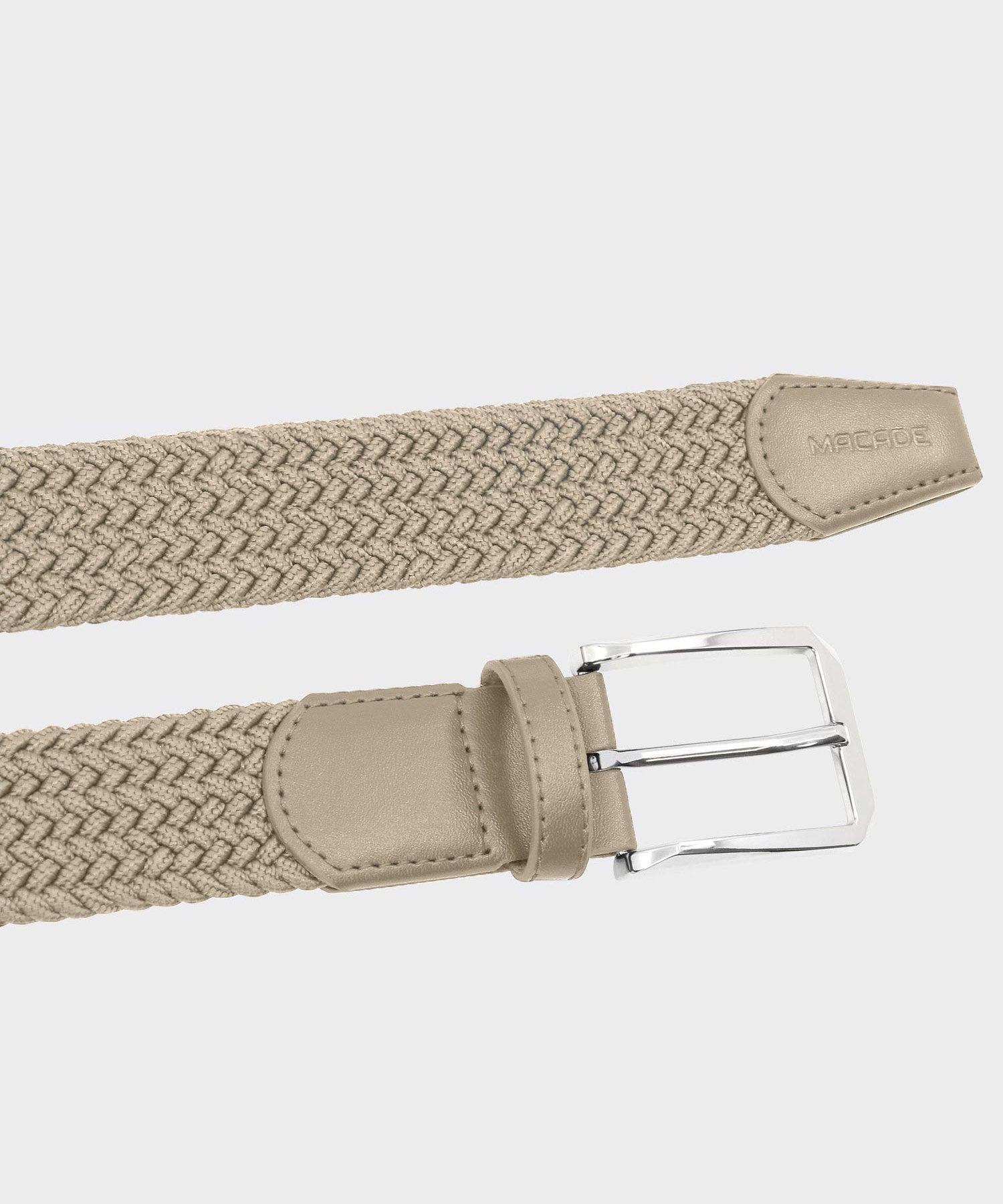 Men's Elastic Ivory Belt Macade Golf