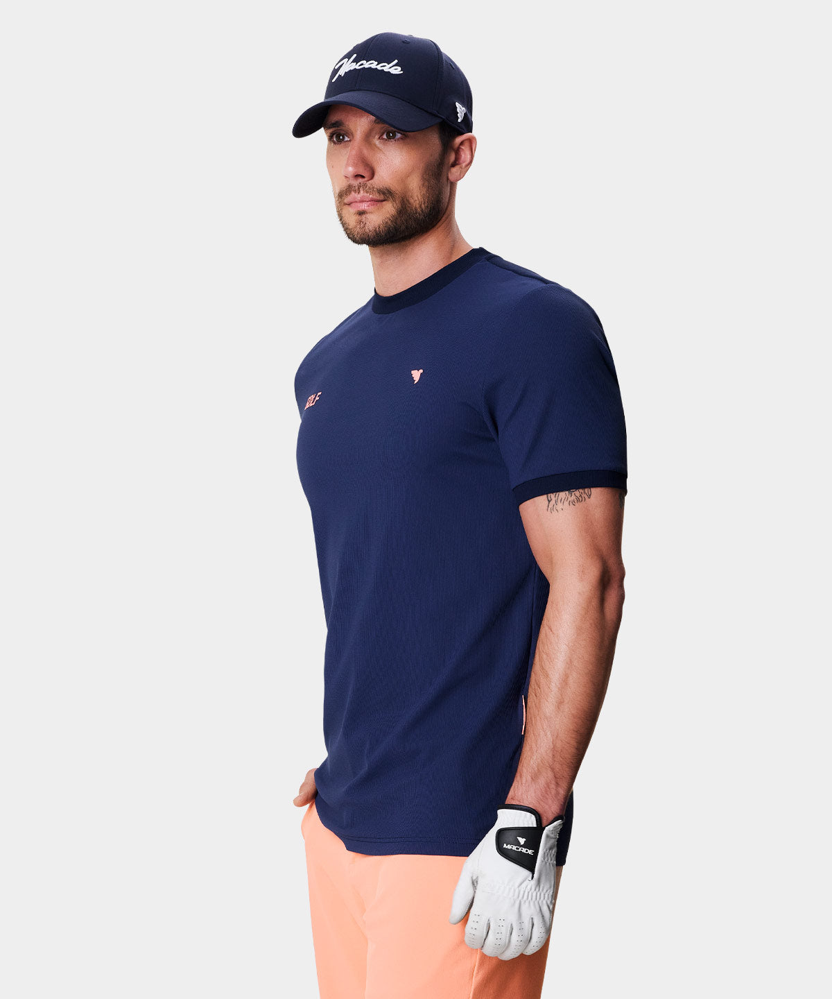 Colton Navy Tee Macade Golf