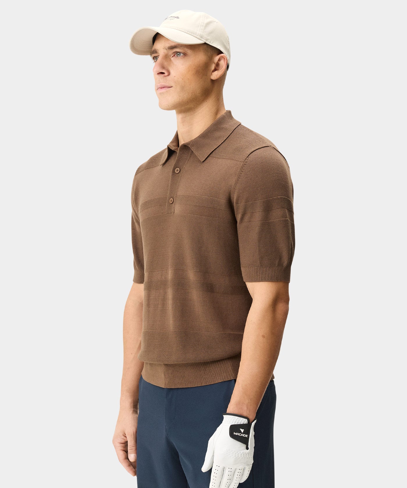 Walker Brown Prime Knit Shirt