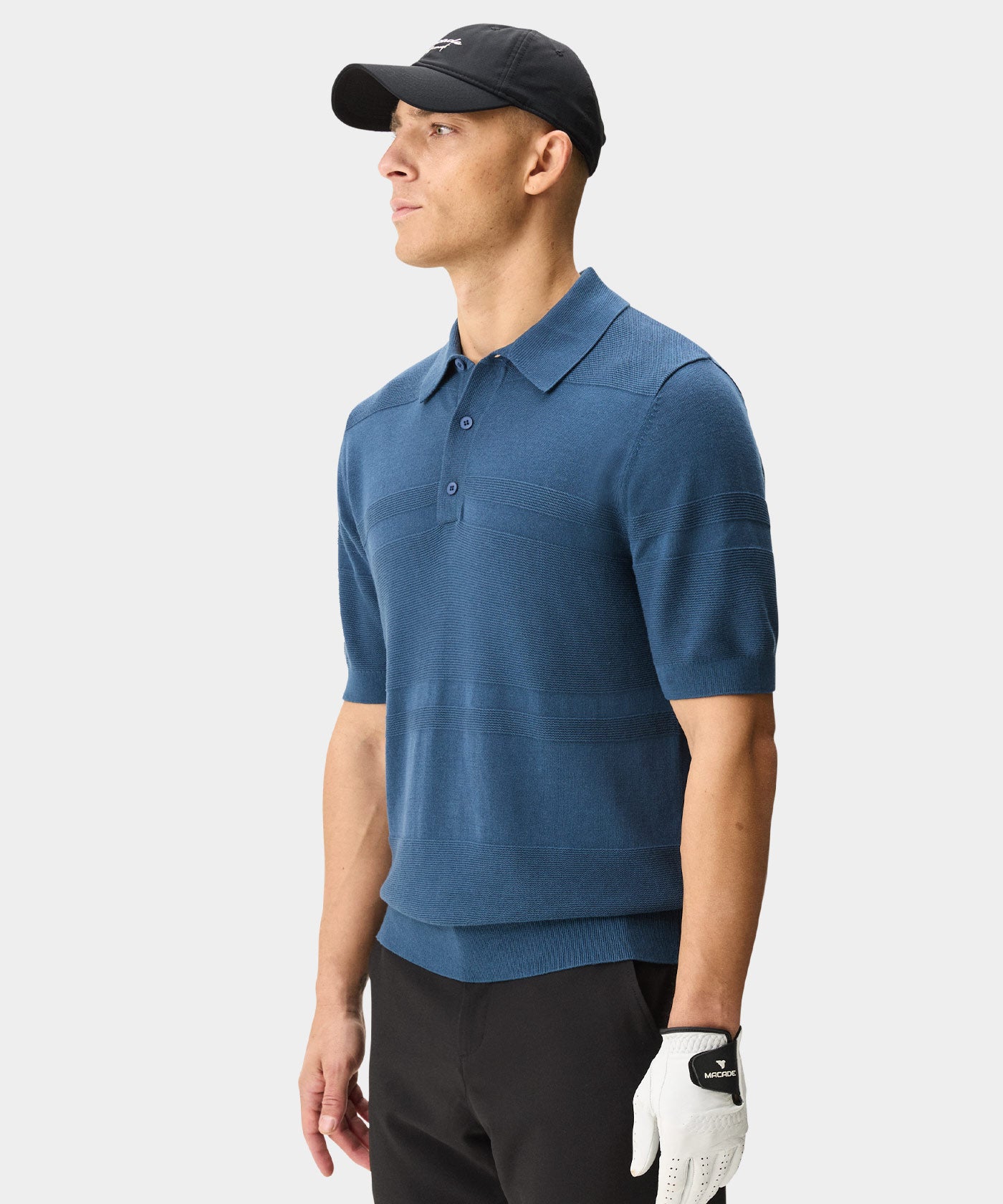 Walker Steel Blue Prime Knit Shirt