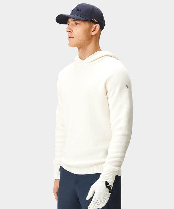 Tech Knit Hoodie - White