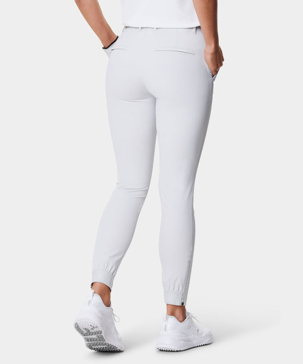 Four-Way Stretch Jogger - Off-White