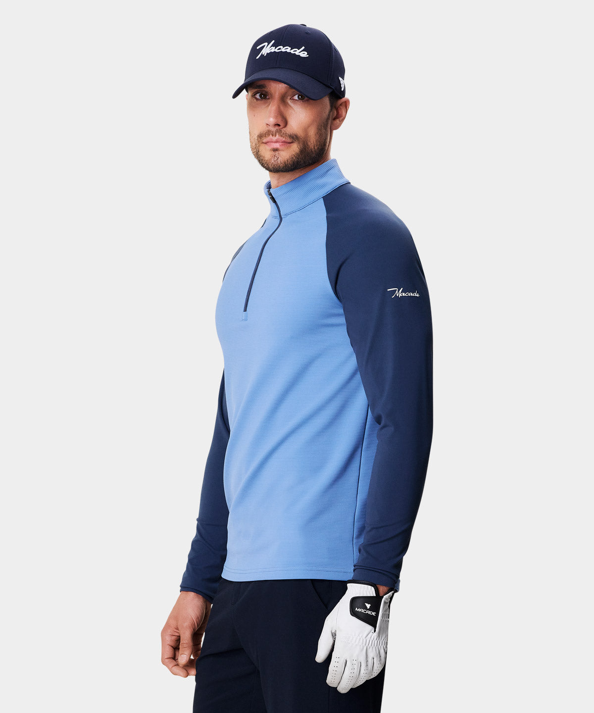 Spruce Tech Quarter Zip Macade Golf