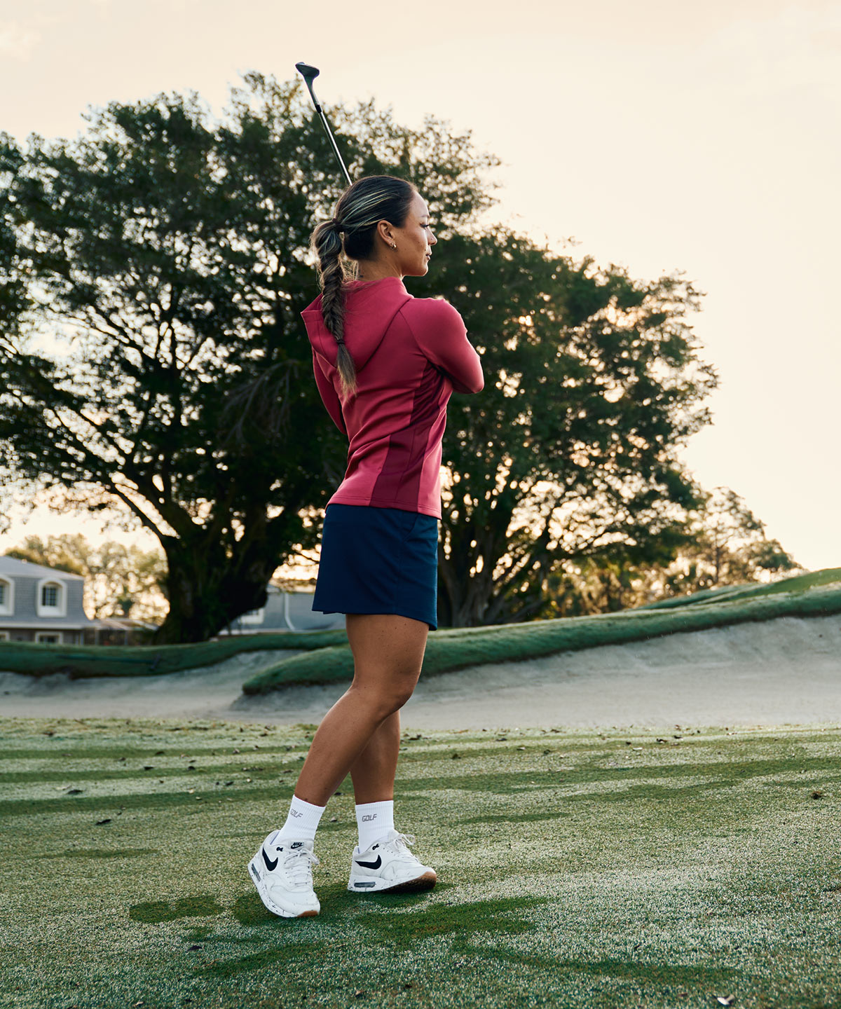 Navy TX Air Skort Macade Golf