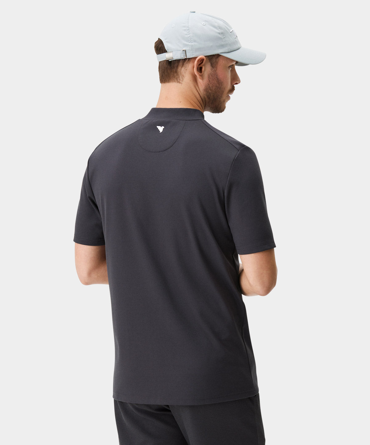 Pebble TR Tour Mock Neck Tee Macade Golf