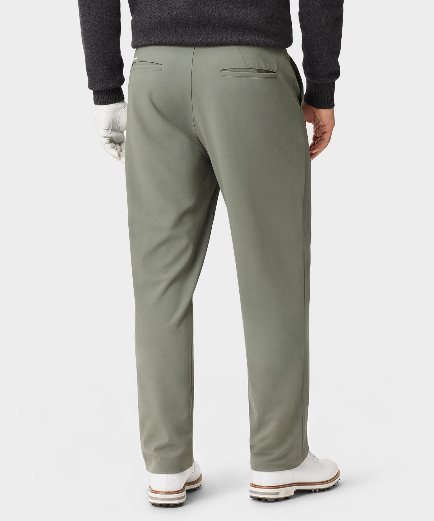 Lightweight Relaxed Trouser - Sage Green