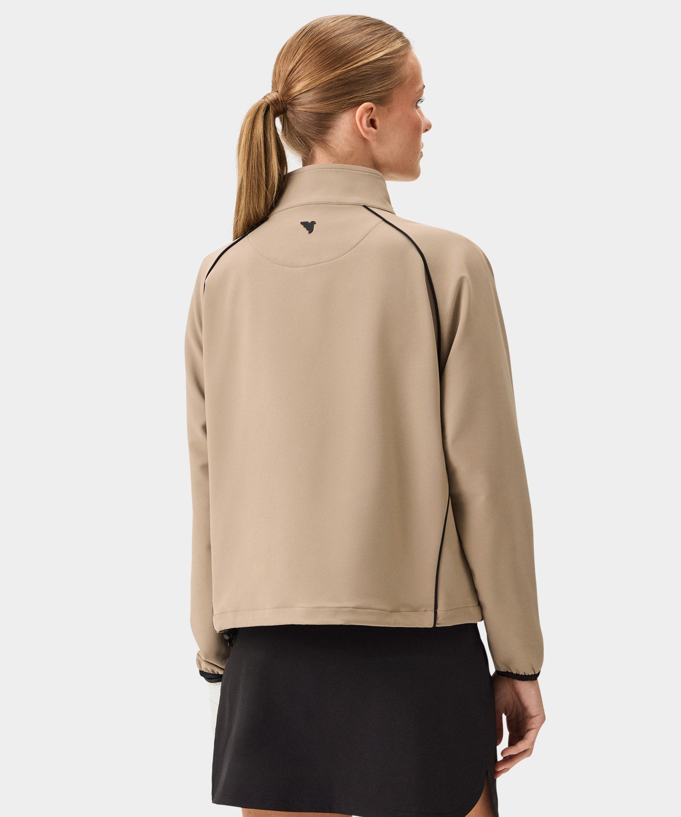 Ash Brown Shell Jacket