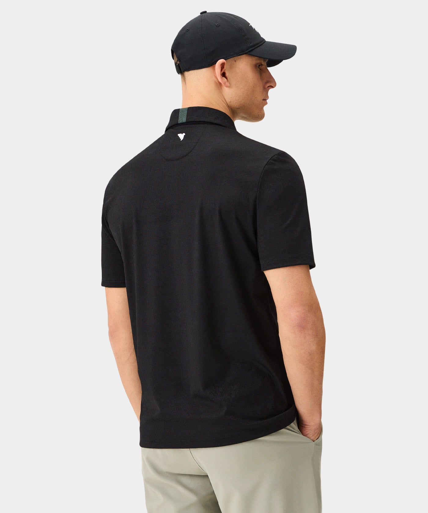 Black Paisley Core Polo Shirt