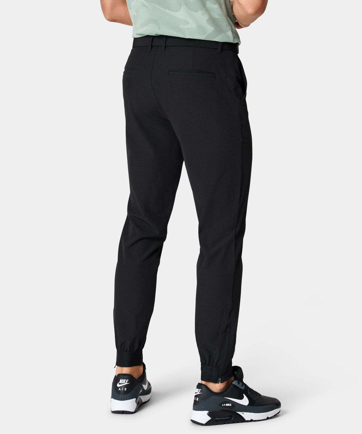 Black Four-Way Stretch Jogger