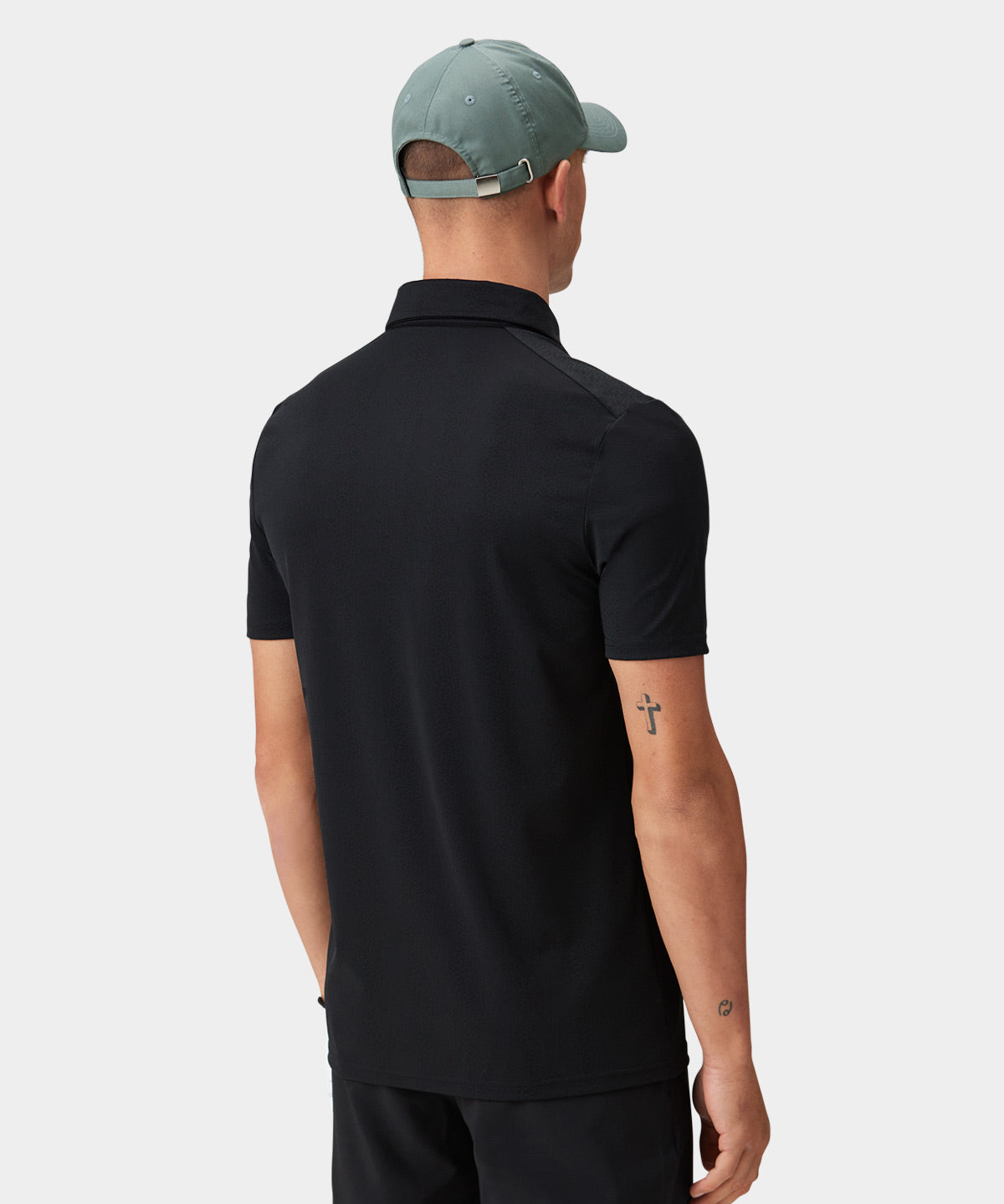 Nevis Black Performance Shirt Macade Golf