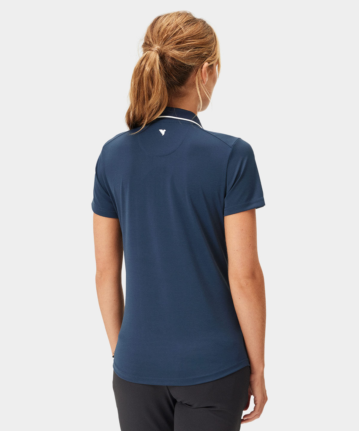 Dark Blue Tech Zip Shirt Macade Golf