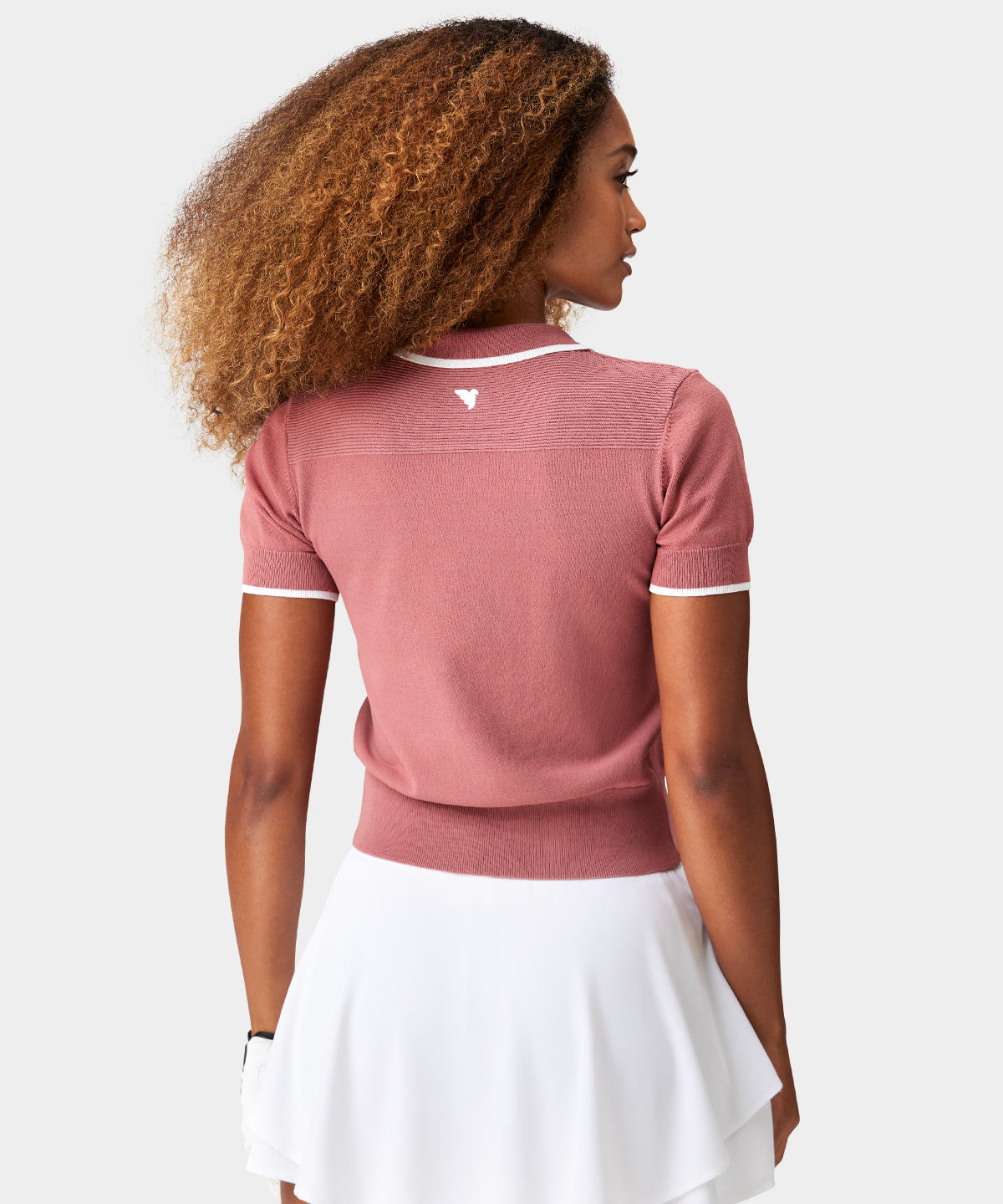 Blush Range Knit Polo