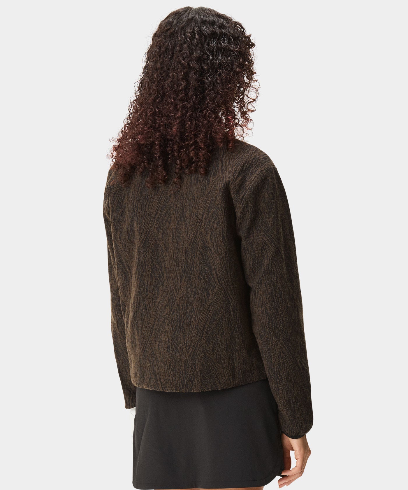 Brown Crossover Tech Anorak