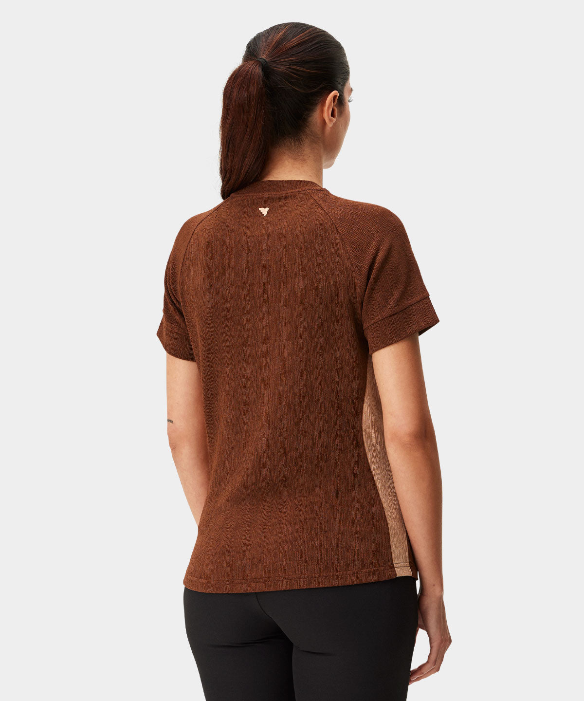 Hope Brown Tech Tee Macade Golf