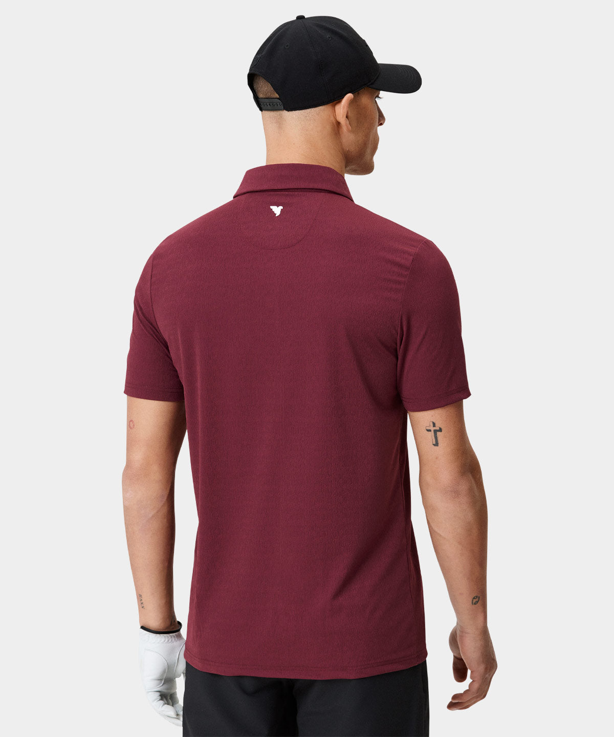 Burgundy TX Tour Shirt Macade Golf