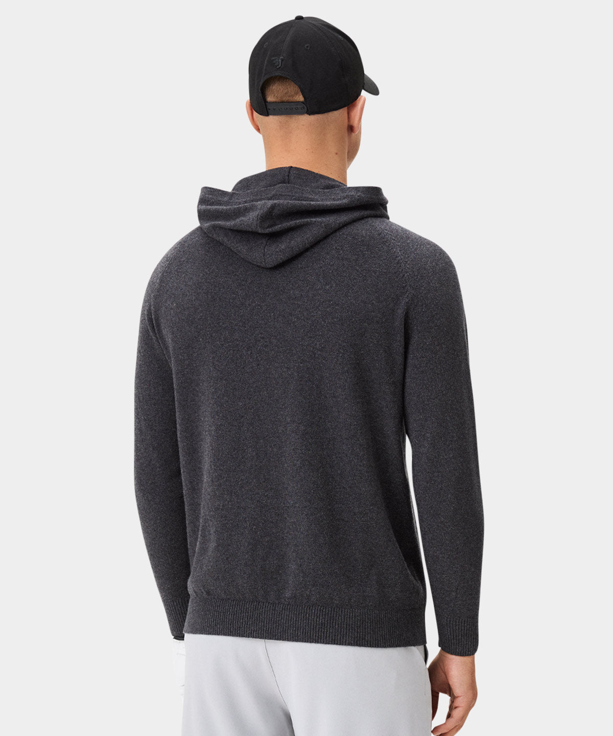 Dark Grey Tech Knit Hoodie