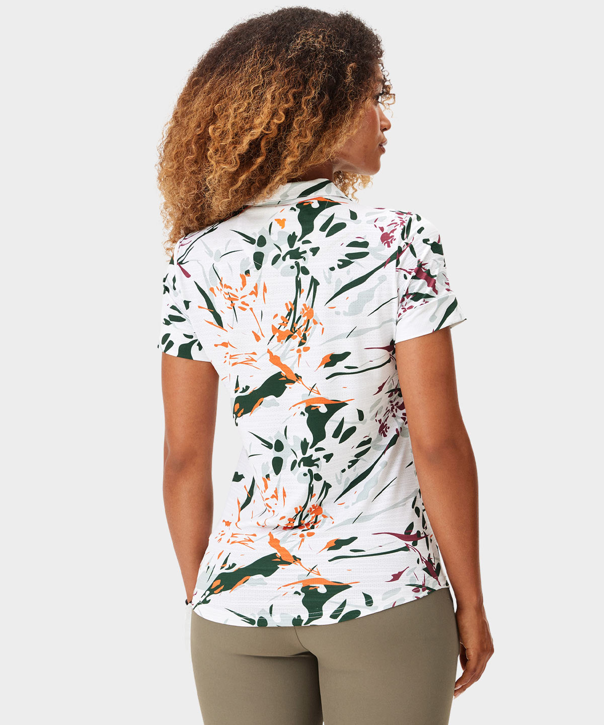 Paige Mono Floral Shirt Macade Golf