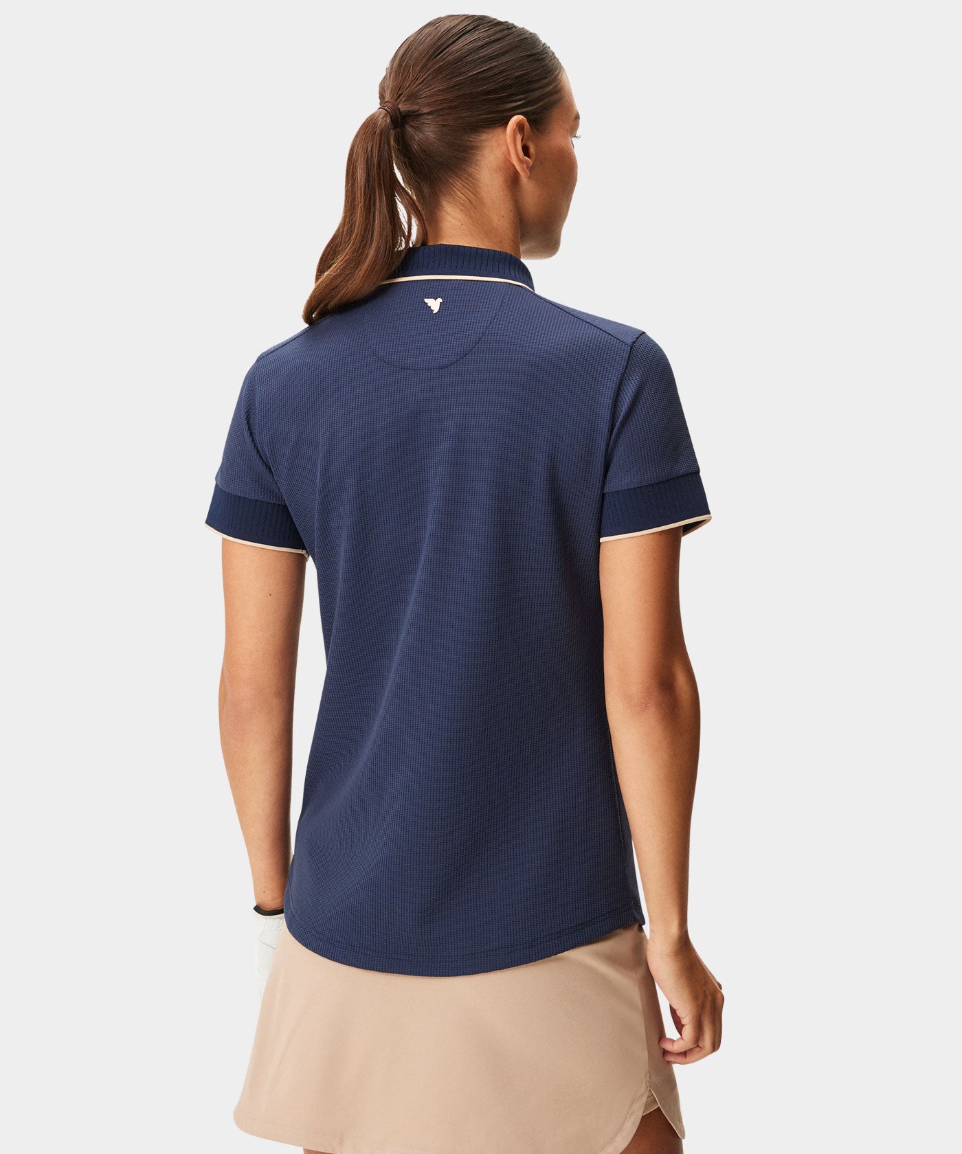 Navy Players GT Zip Polo Shirt