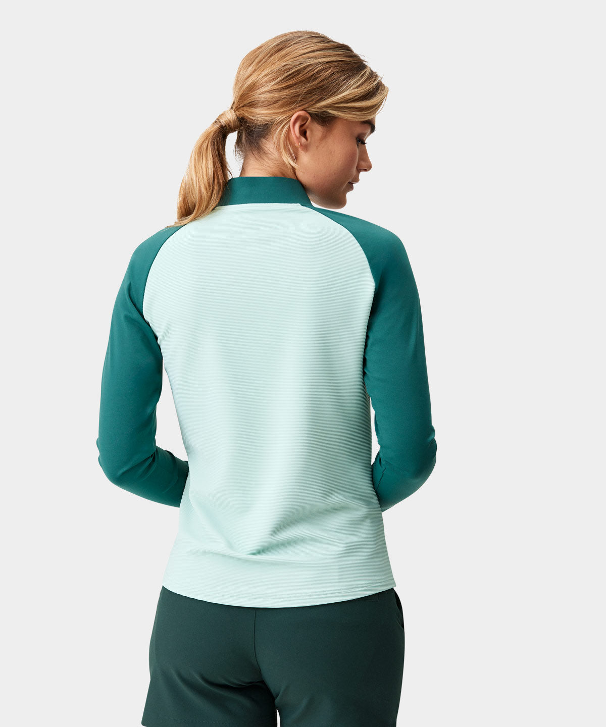 Mint Tech Bomber Zip