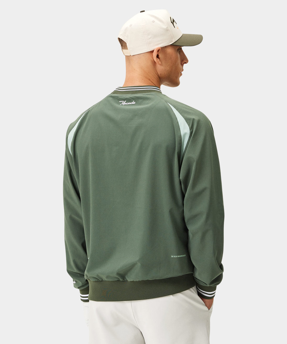 Green TX Links Windbreaker Macade Golf