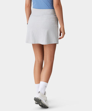 Rori Light Grey Performance Skirt Macade Golf