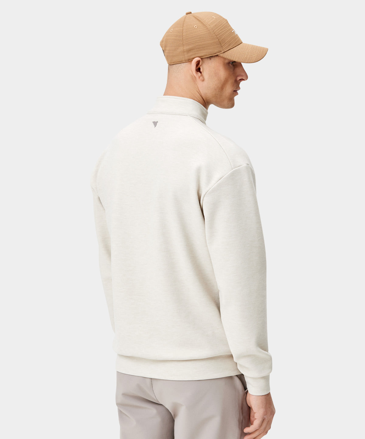 Bone Jupiter Relaxed Quarter Zip Macade Golf