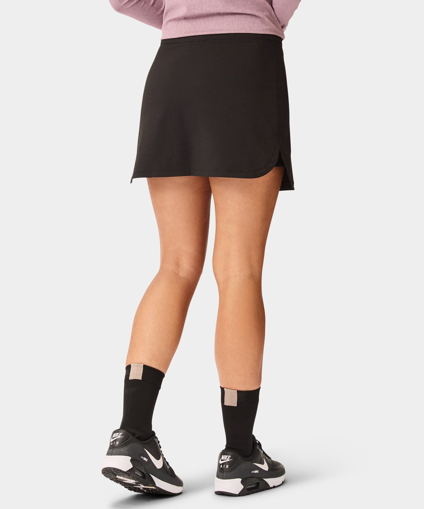Kaya Black Flex Skort