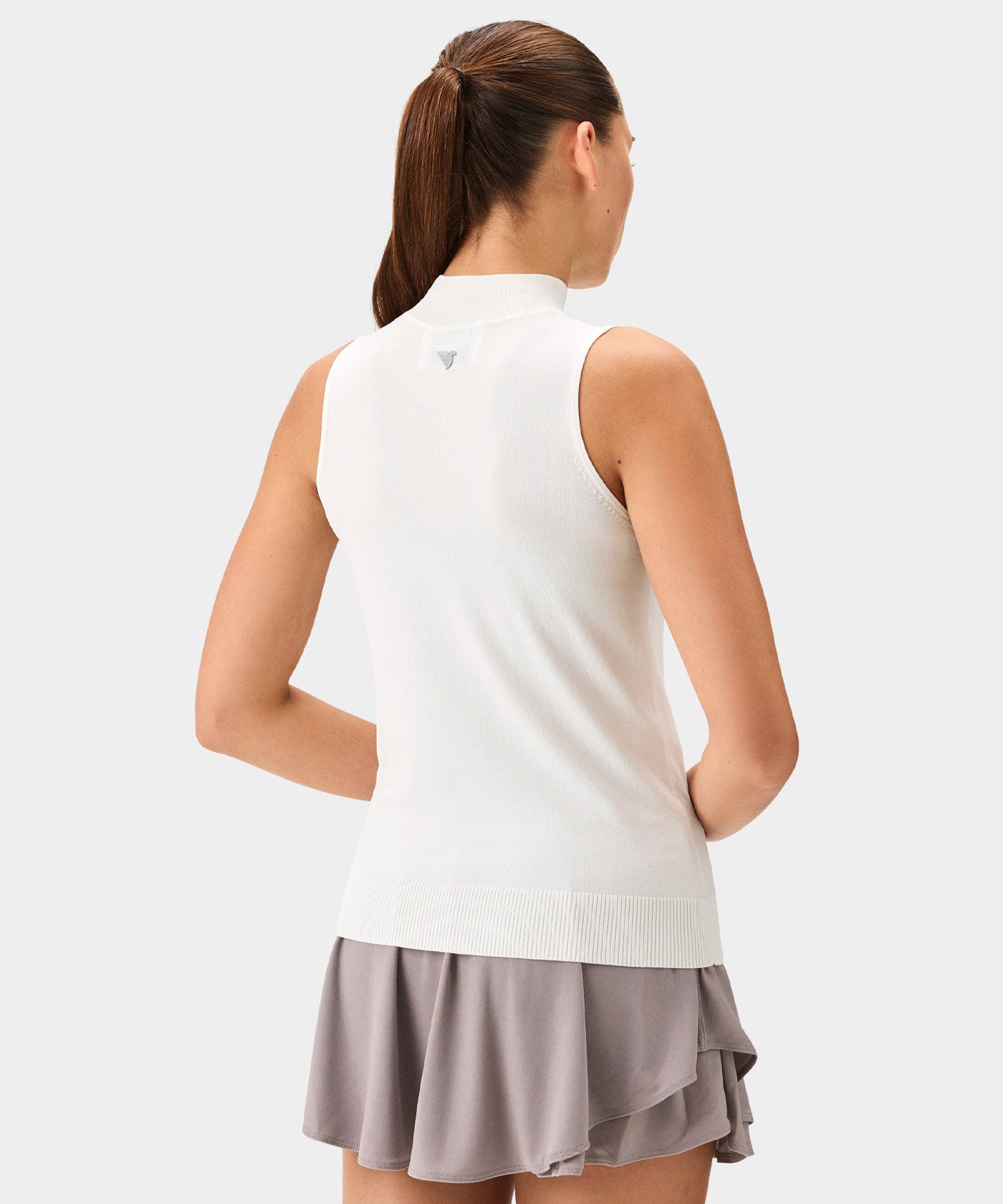 Kayla White Air Sleeveless Top