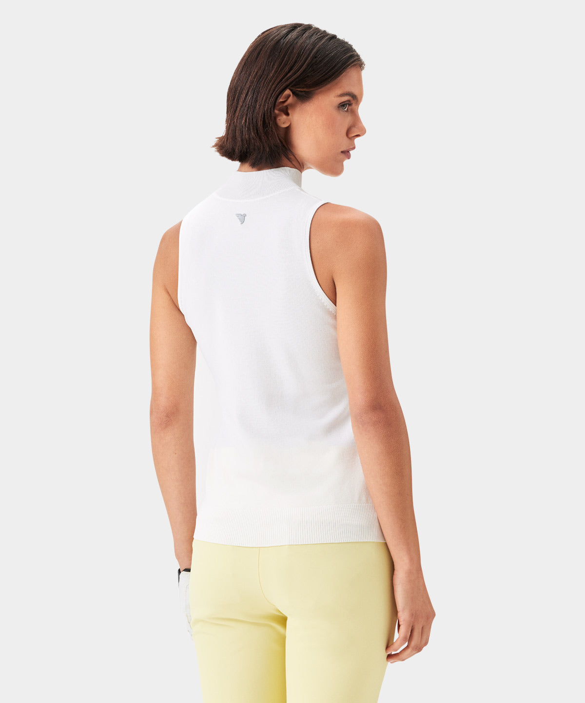 Kayla White Air Sleeveless Top